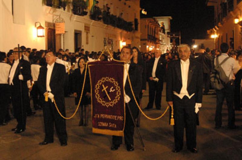 Procesion Semana Santa, Popayan, Cauca, Colombia