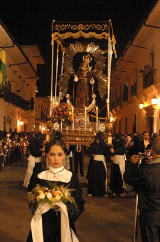 Procesion Semana Santa, Popayan, Cauca, Colombia