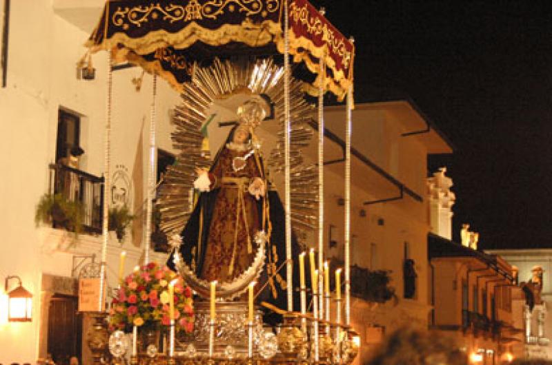 Virgen del Socorro, Procesion Semana Santa, Popaya...