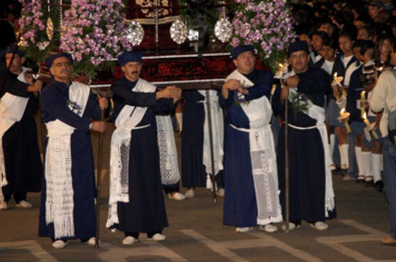 Procesion Semana Santa, Popayan, Cauca, Colombia