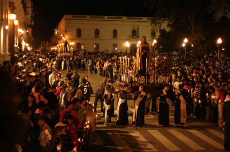 Procesion Semana Santa, Popayan, Cauca, Colombia