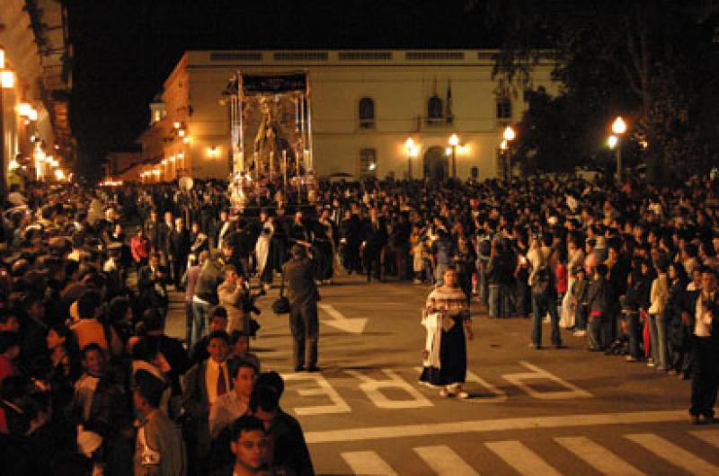 Procesion Semana Santa, Popayan, Cauca, Colombia