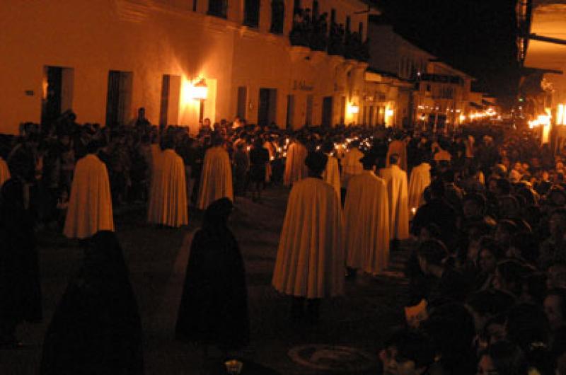 Procesion Semana Santa, Popayan, Cauca, Colombia