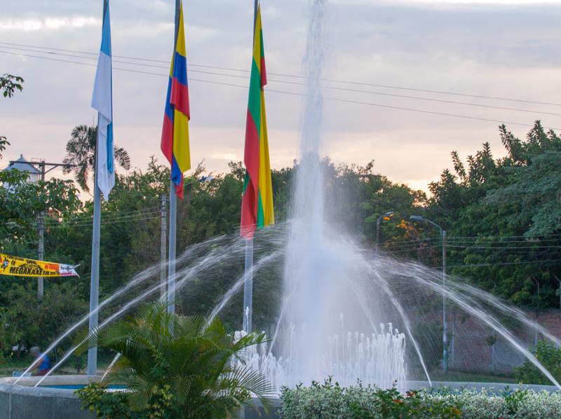 Fuente en Guadalajara de Buga, Valle del Cauca, Ca...