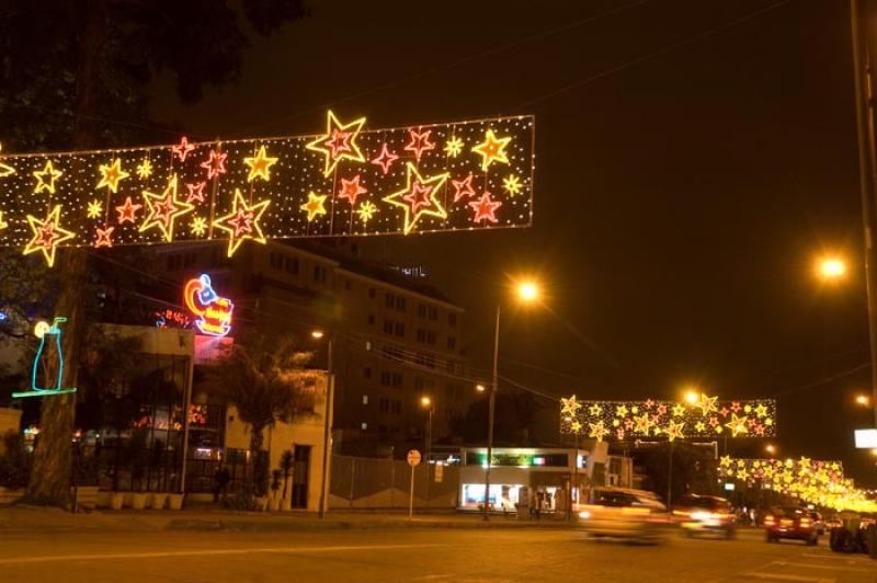 Alumbrados en la Ciudad de Bogota, Cundinamarca, C...