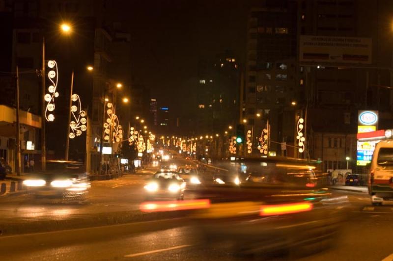 Alumbrados en la Ciudad de Bogota, Cundinamarca, C...