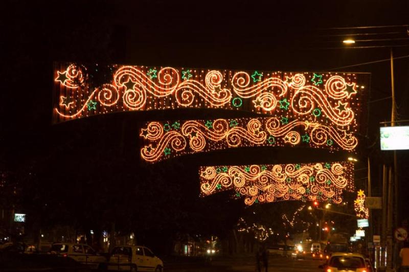 Alumbrados en la Ciudad de Bogota, Cundinamarca, C...