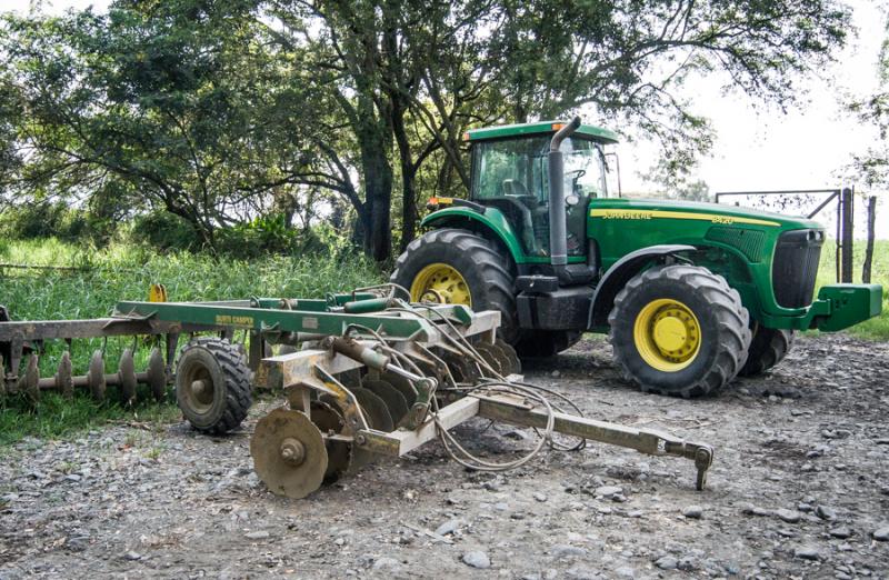 Tractor en el Campo