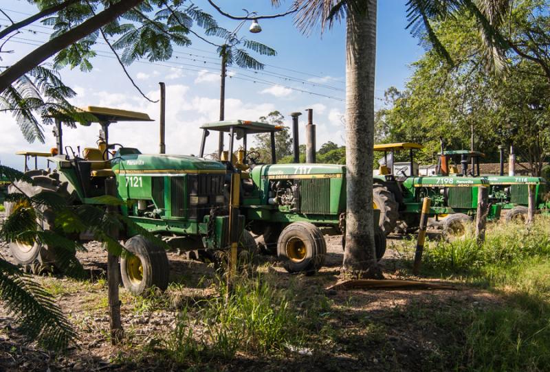 Tractores en el Campo