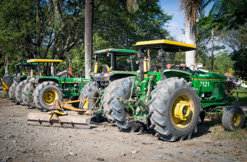 Tractores en el Campo