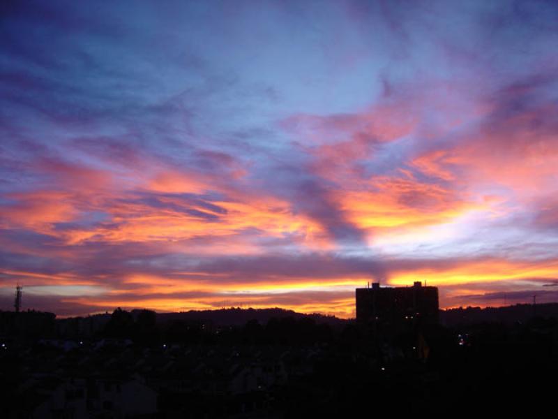 Atardecer en Bogota, Cundinamarca, Colombia