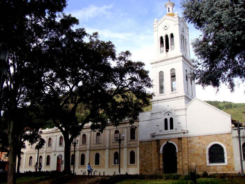 Iglesia de Santa Barbara de Usaquen, Bogota, Cundi...