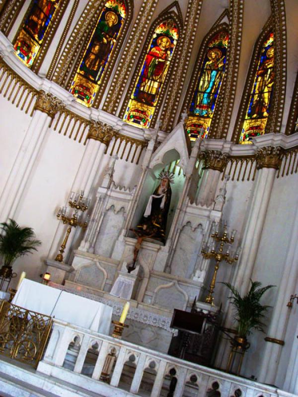 Interior de la Iglesia La Ermita, Cali, Valle del ...