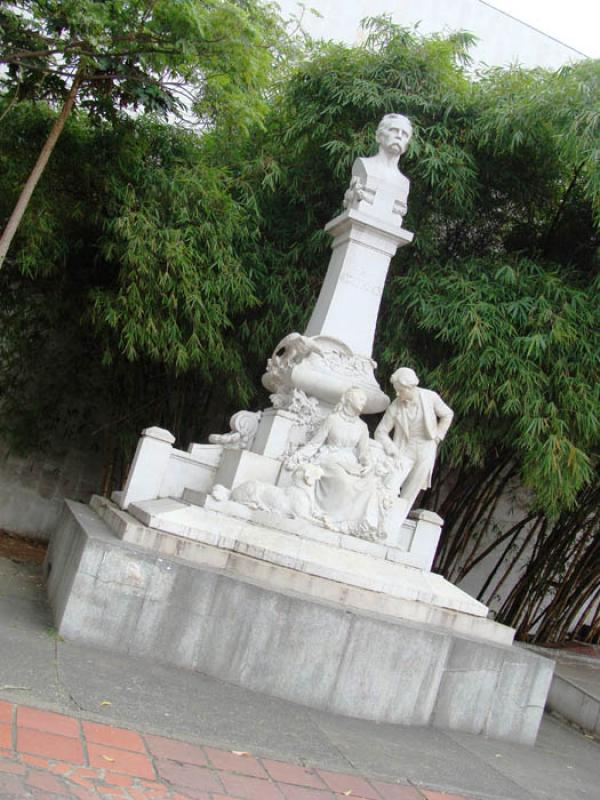 Monumento a Jorge Isaacs, Cali, Valle del Cauca, C...