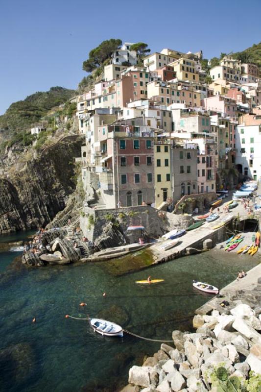 Riomaggiore, Cinque Terre, Liguria, Italy, Europa ...