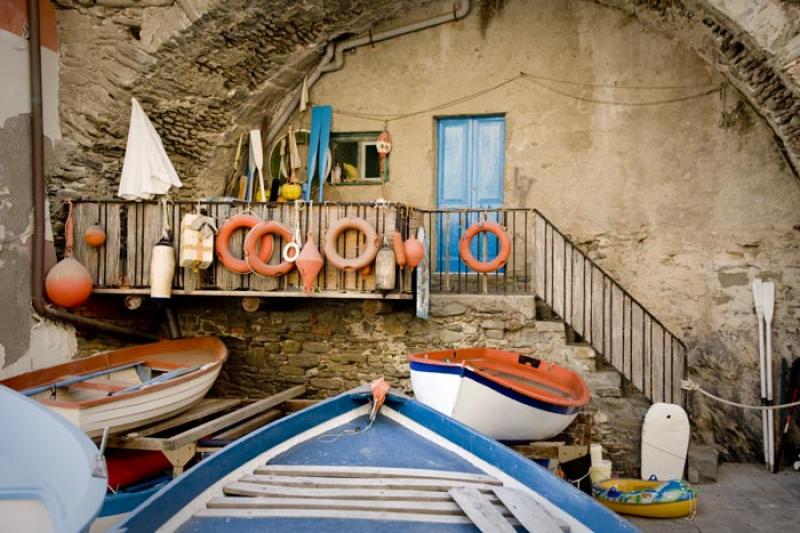 Vivienda Tradicional, Riomaggiore, Cinque Terre, L...