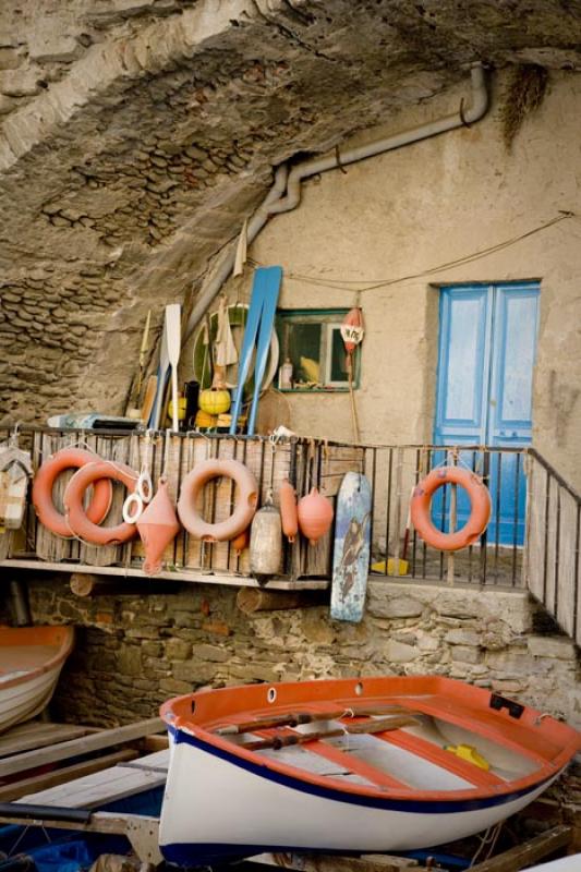 Vivienda Tradicional, Riomaggiore, Cinque Terre, L...