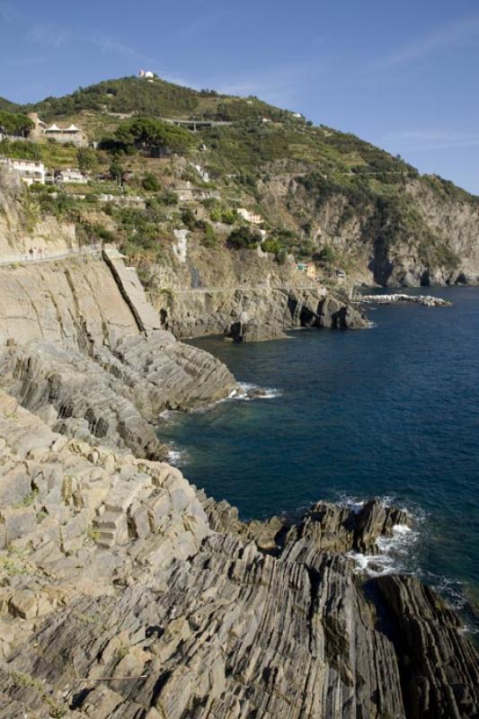 Parque Nacional de Cinque Terre, Liguria, Italy, E...